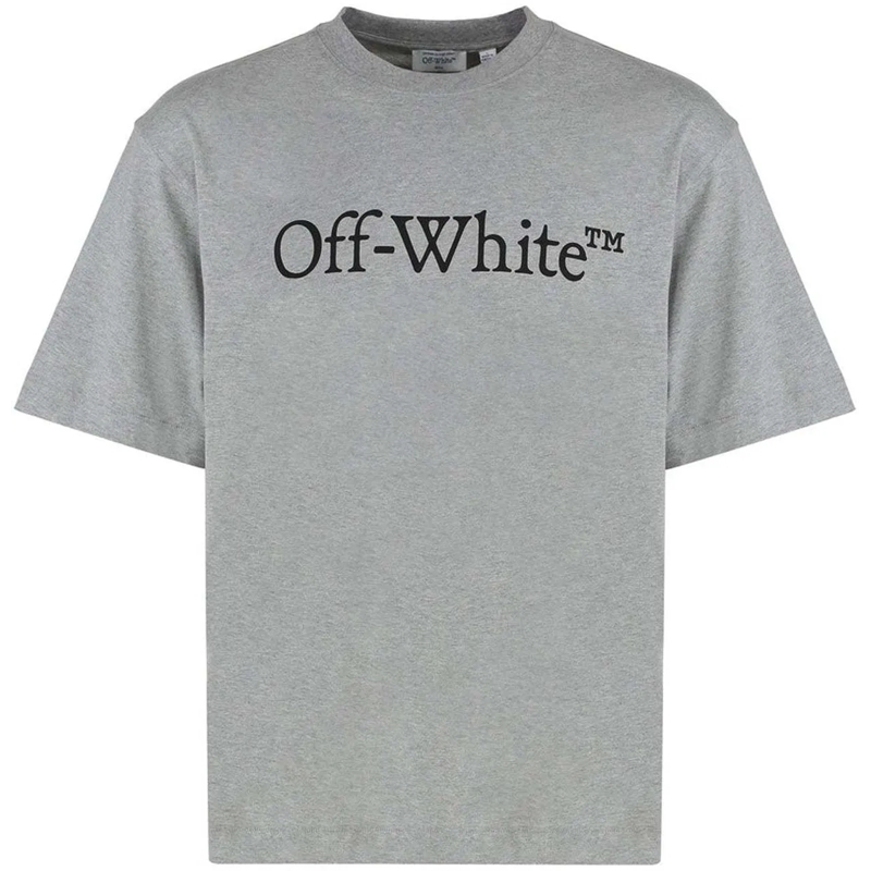 Off-White Legeres Oberteil Off-White T-shirt grau