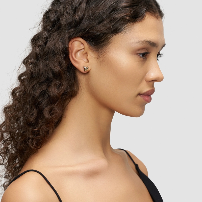 Liebeskind Berlin Ohrstecker Edelstahl Spikes gold(Image 7)