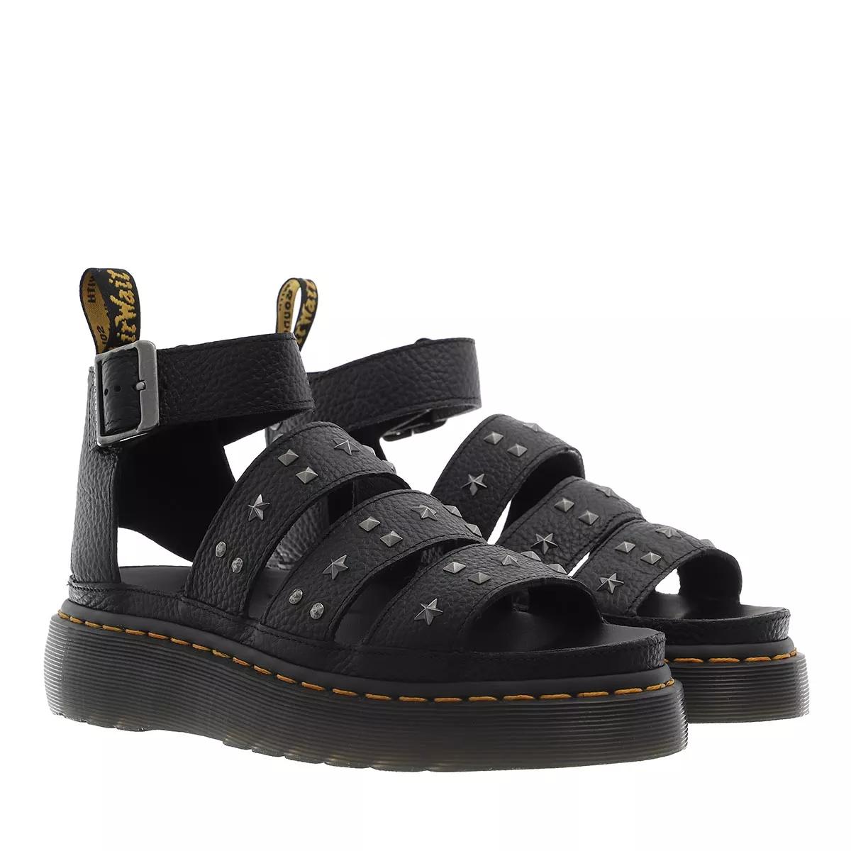 Dr. Martens Clarissa II Quad Plateau Sandal Leather Black Sandale