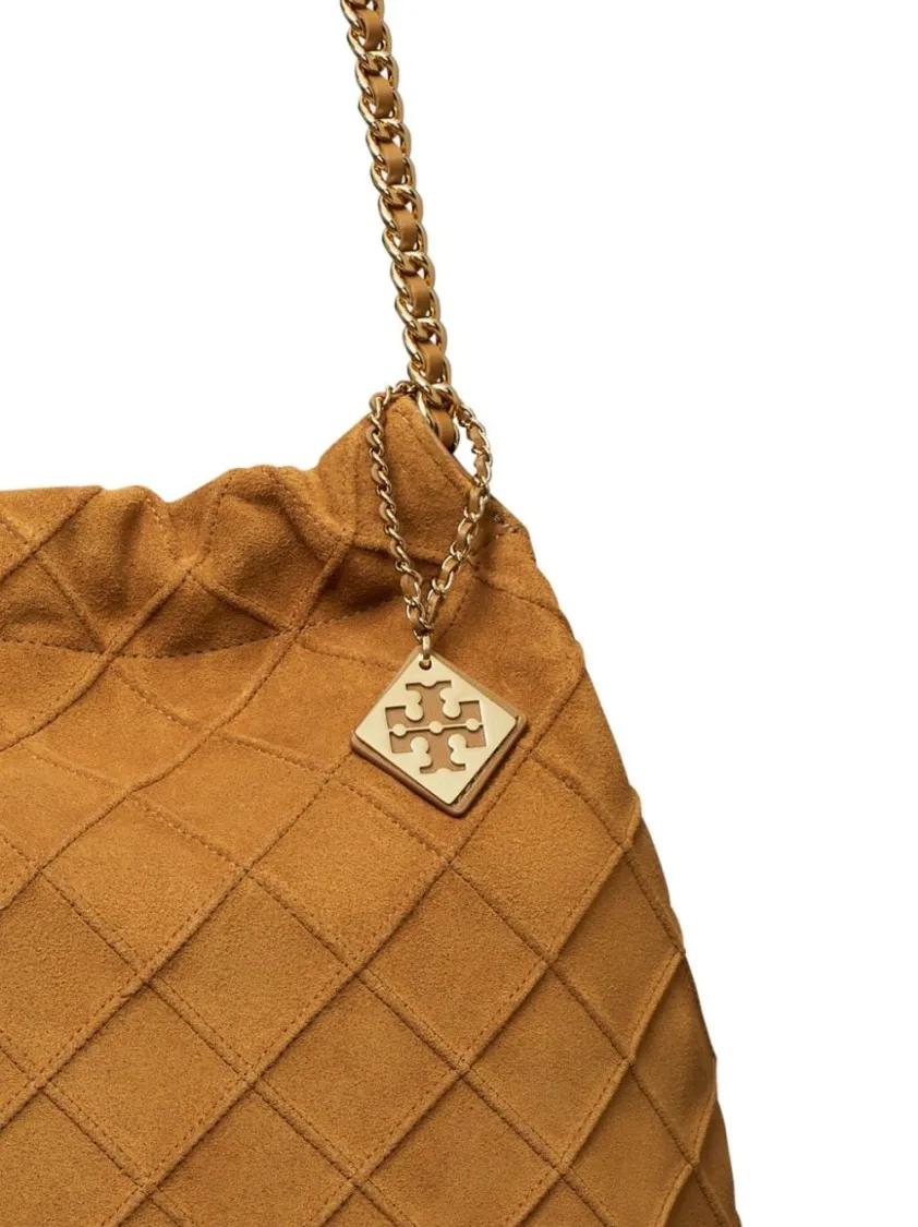 TORY BURCH Hobo bags Flaming Bag in bruin