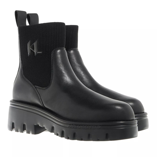 Karl Lagerfeld Kombat Kc Kl Mid Gore Boot Black Stiefelette