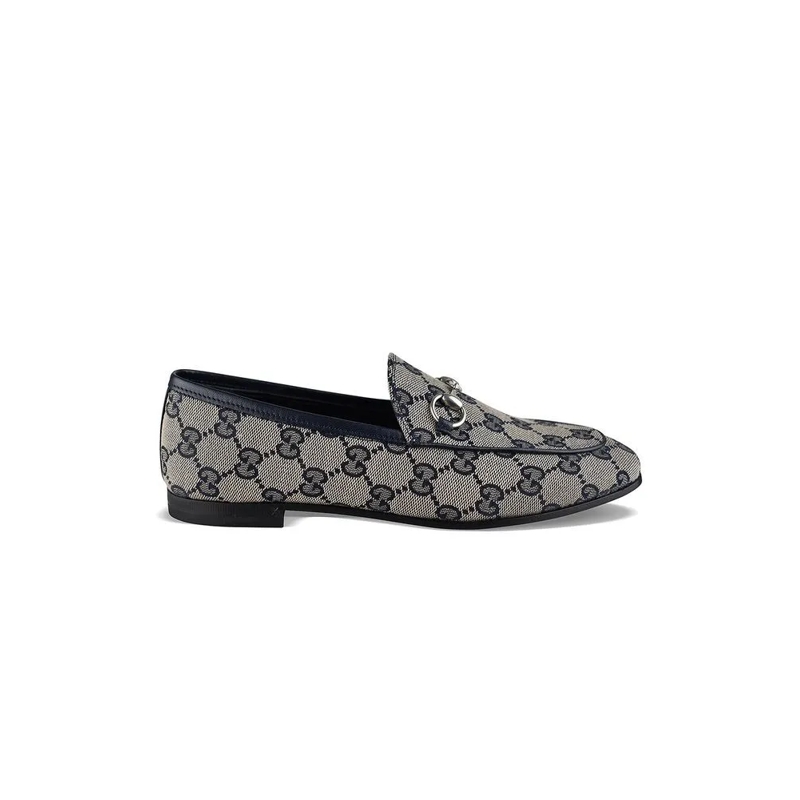 Gucci Ballerinas Jordaan Loafers Grey