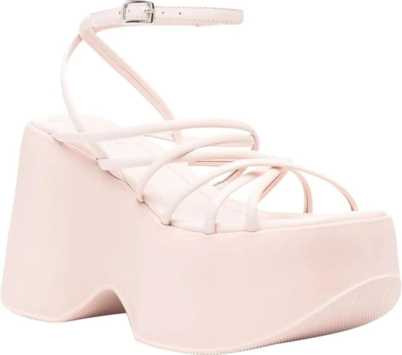 Vic Matié Slipper & Pantoletten - Sandals Pink - Gr. 37,5 (EU) - in Gold - für Damen