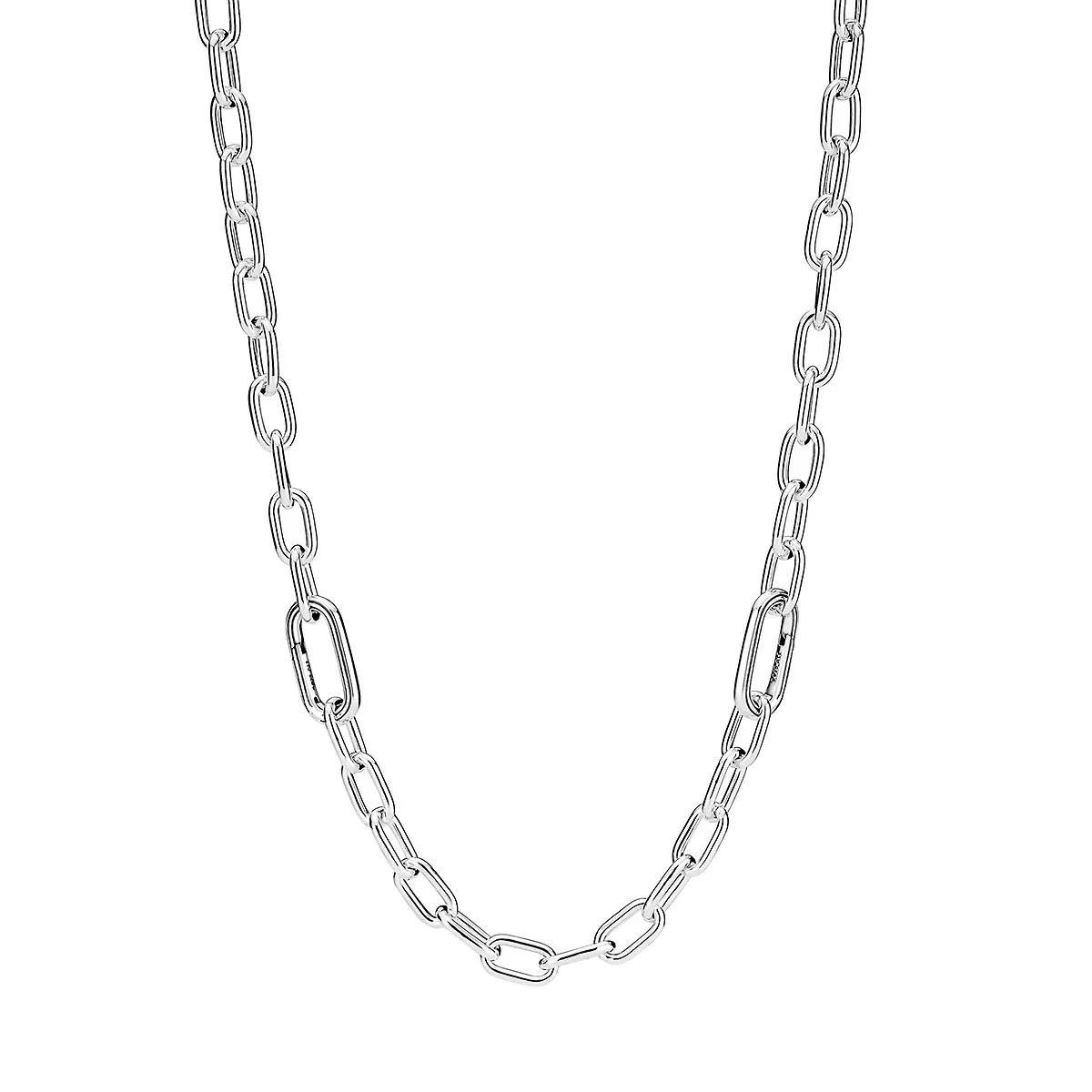 Pandora Women's Silver Necklaces - Me Link Chain Halskette - Necklaces For Unisize