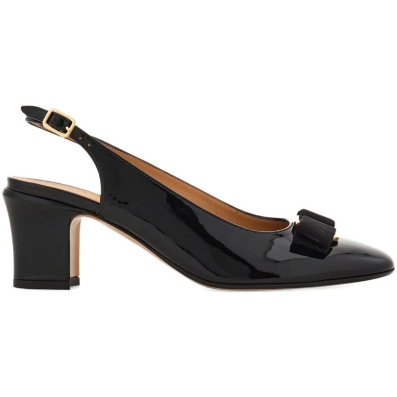 Salvatore Ferragamo Pumps With Heel Black schwarz