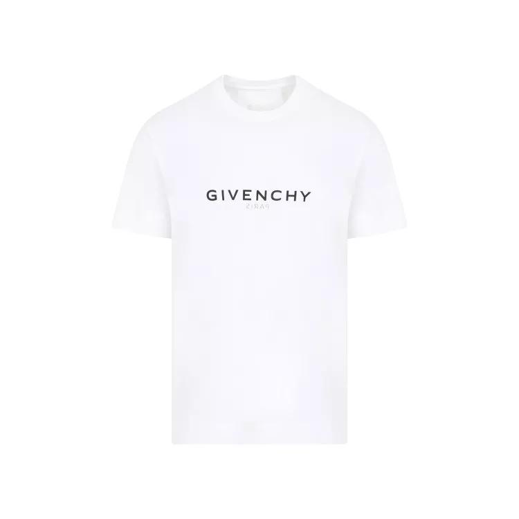 Givenchy - White Cotton T-Shirt - Größe S - weiß