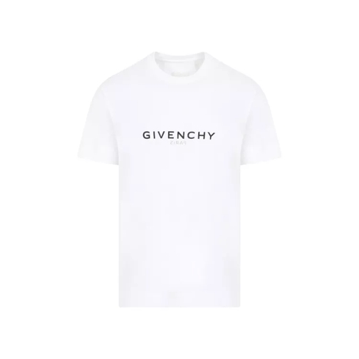 Givenchy T-Shirts White Cotton T-Shirt White