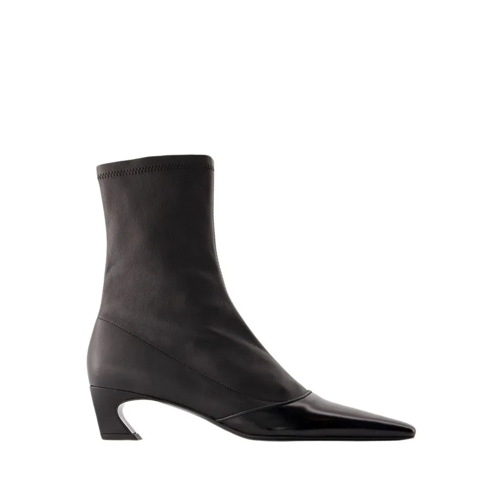 Acne Studios Bano Boots - Leather - Black Black Laars