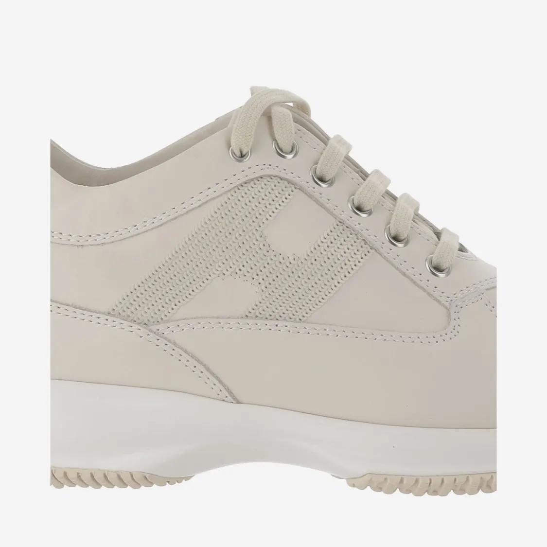 Thumbnail - Hogan Low-Top Sneaker - Interactive Leather Sneakers - Gr. 40 (EU) - in Beige - für Damen