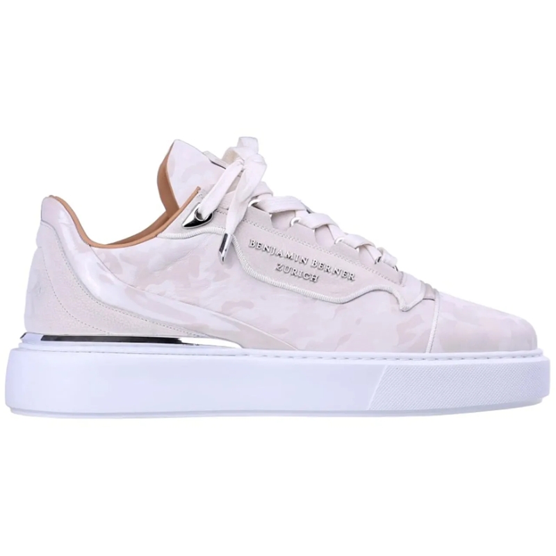 BENJAMIN BERNER Sneaker basse Benjamin Berner Reflective Camouflage Sneakers Cre beige