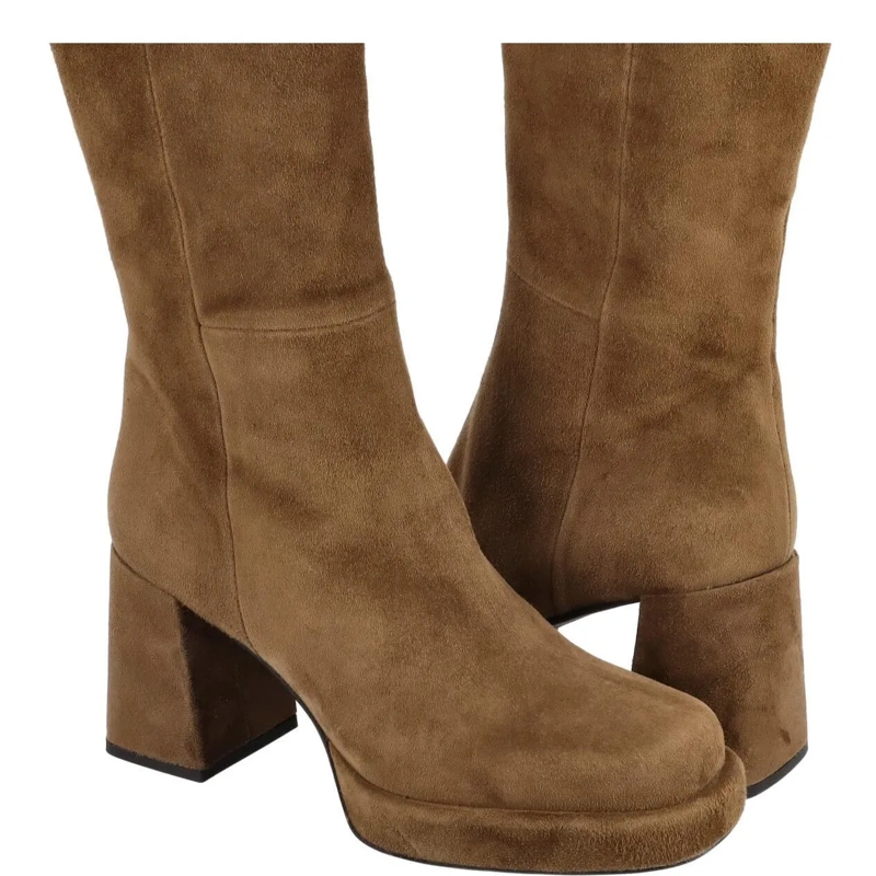 Thea Mika Stiefel Plateau-Stiefel braun(Image 6)