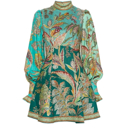 Alemais Multi-Colored Franca Mini Dress Multicolor Mini robes