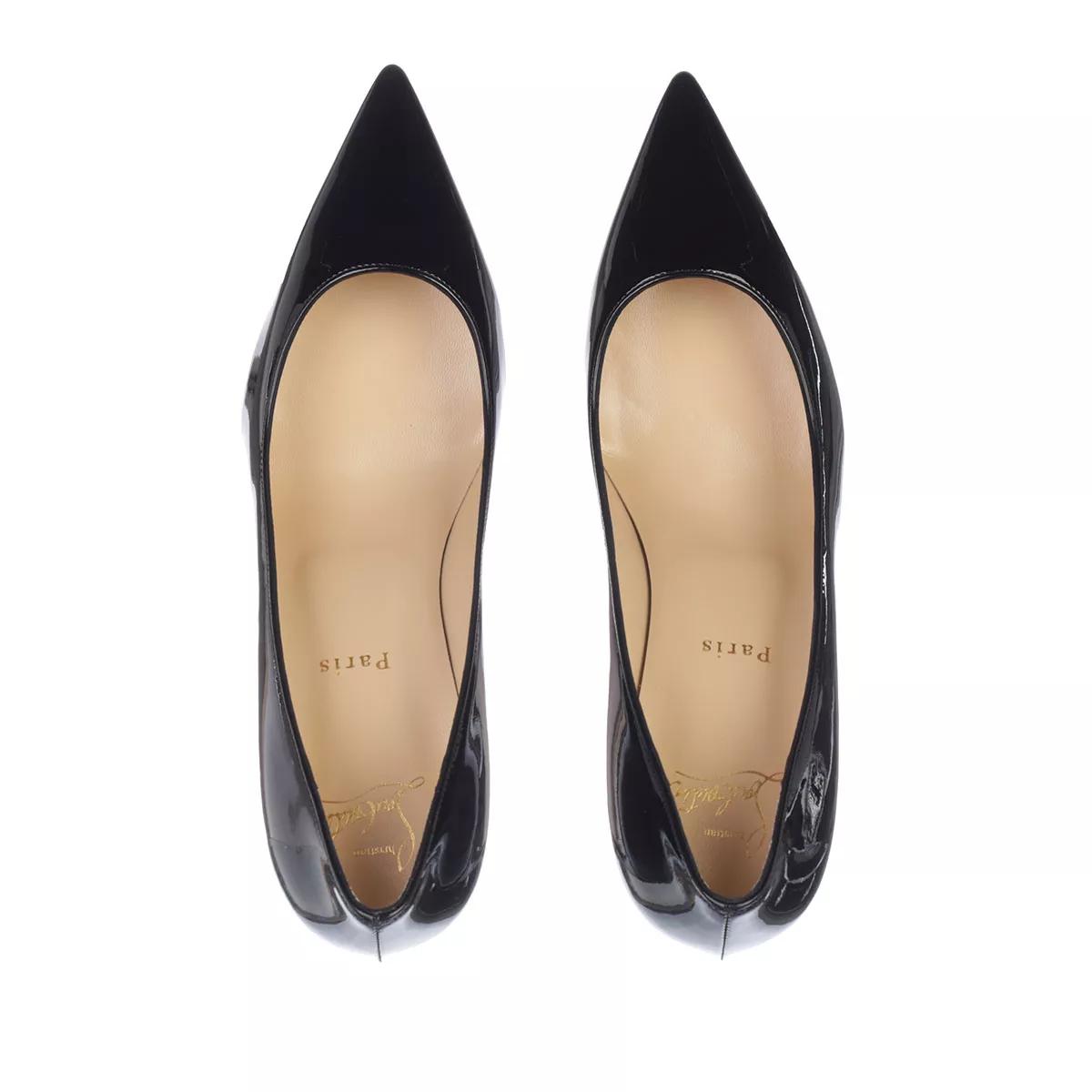 Christian Louboutin Kate 85 Patent Black | Pump