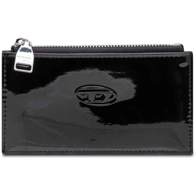 Diesel Porte-monnaie Portacarte Play con Zip schwarz