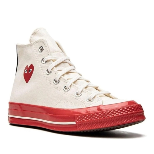 Comme des Garcons Low-Top Sneaker Comme Des Gar�ons Play X Converse Chuck 70 Hi Snea mehrfarbig