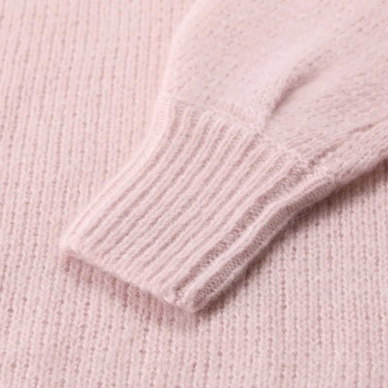 Hemisphere Rollkragenpullover Rollkragenpullover aus Kaschmir & Seide pink(Image 4)