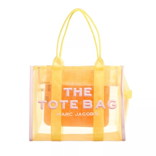 Marc Jacobs The Colorblock Mesh Tote Bag Orange Fourre-tout