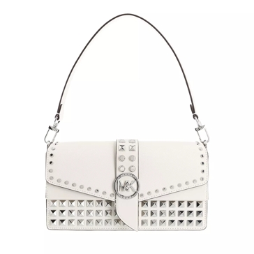 Michael Kors large envelope shoulder bag - White