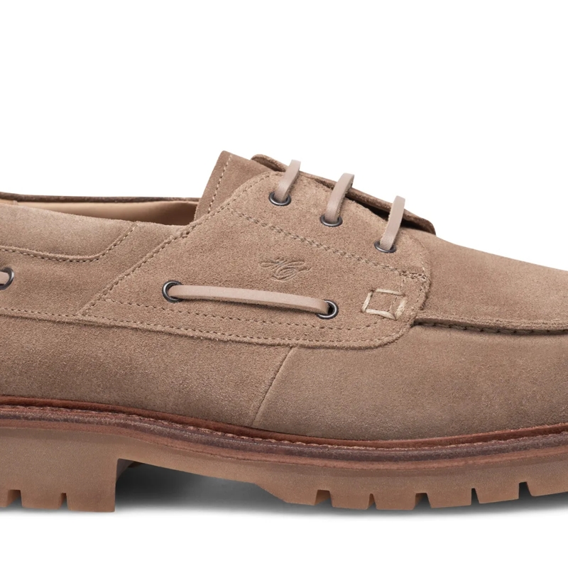 Heinrich Dinkelacker Bootsschuhe Bootsschuh Miami Plain V beige(Image 3)