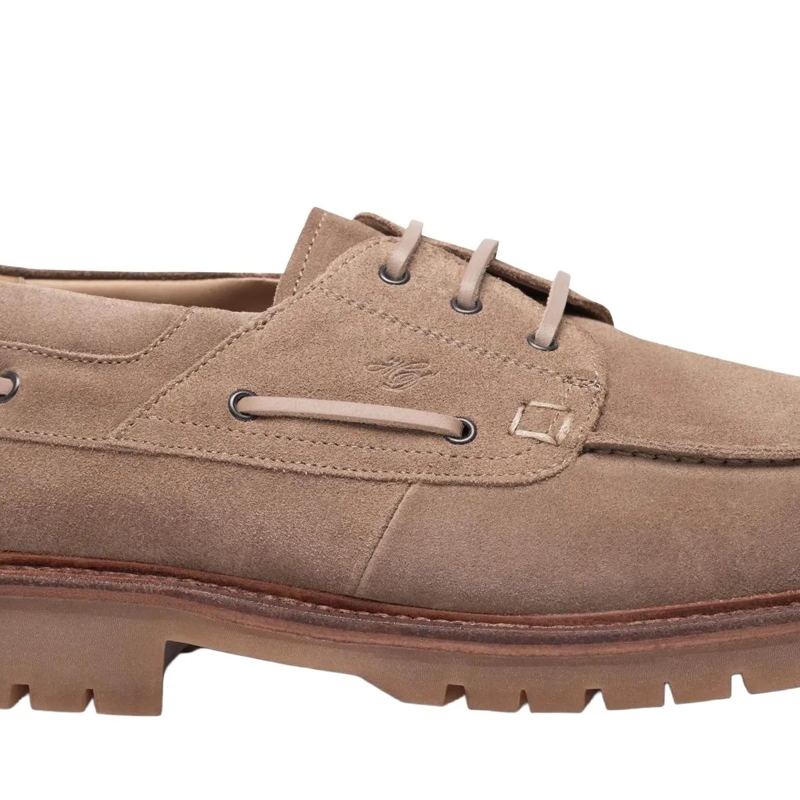 Heinrich Dinkelacker Bootsschuhe Bootsschuh Miami Plain V beige(Image 3)