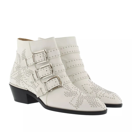 Chloé Susanna Nappa Boots White Cloud Ankle Boot