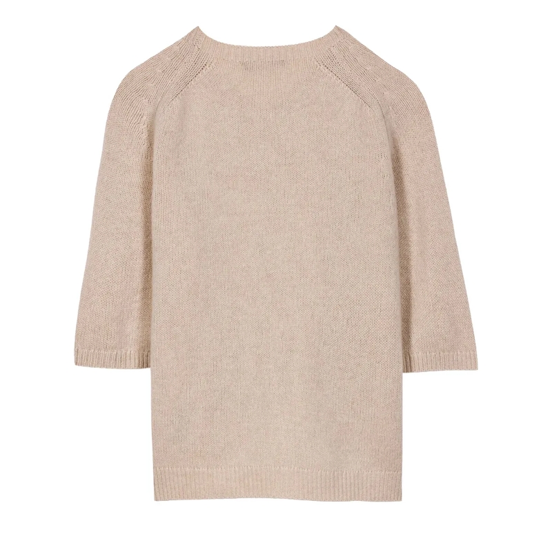 Luisa Cerano Trui Pullover aus Kaschmir-Mix cappuccino(Image 6)