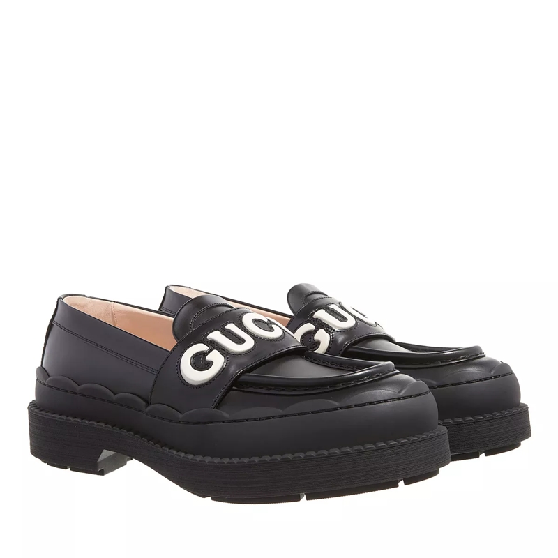 Gucci Loafer Loafer Leather Black