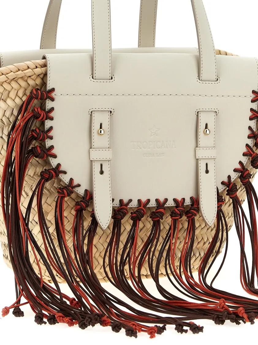 Cuba Lab Shoppers & Totes X Sanpa 'Tropicana' Shopping Bag in meerkleurig