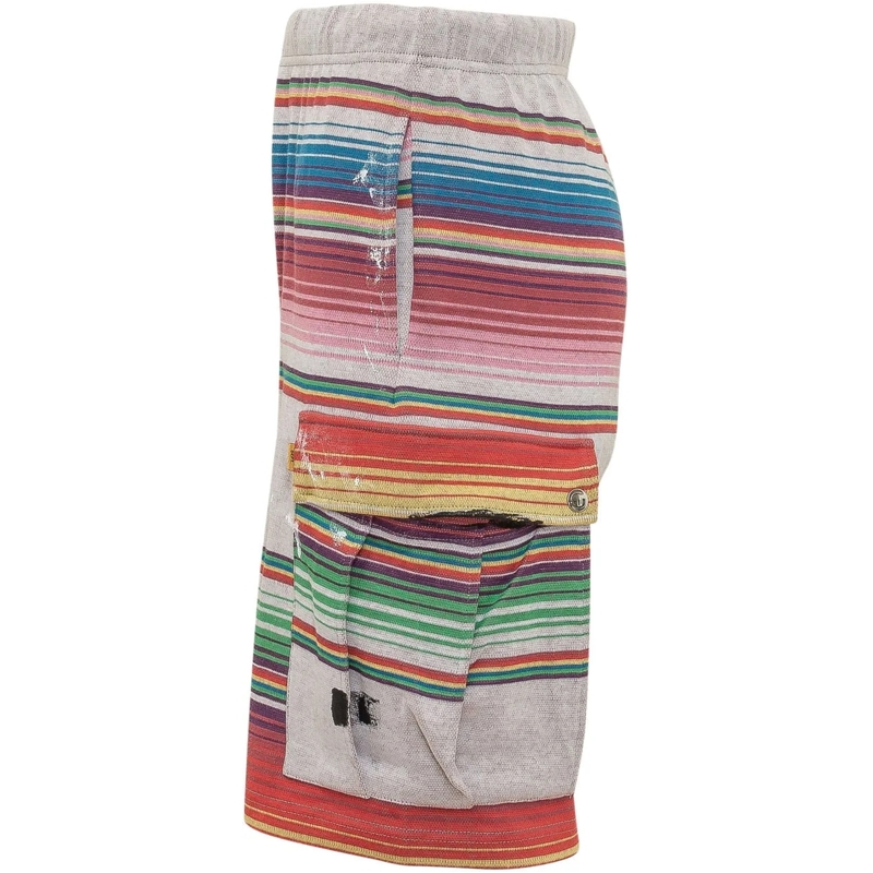 Gallery Dept. Shorts Shorts con Tasche Laterali e Motivo a Righe mehrfarbig(Image 3)
