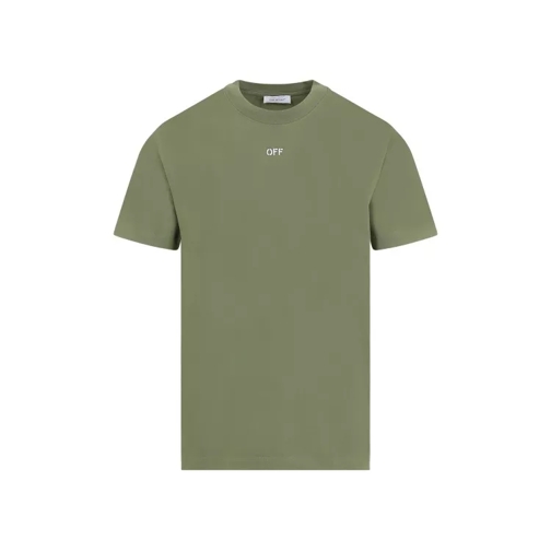 Off-White Stitch Arrow T-Shirt Green 