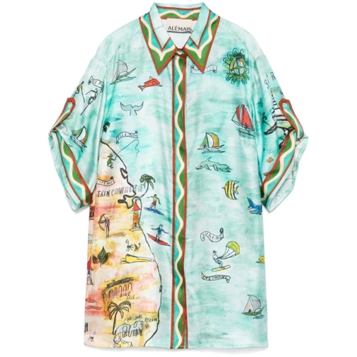 Alemais Hemden Swell Shirt Multicolor