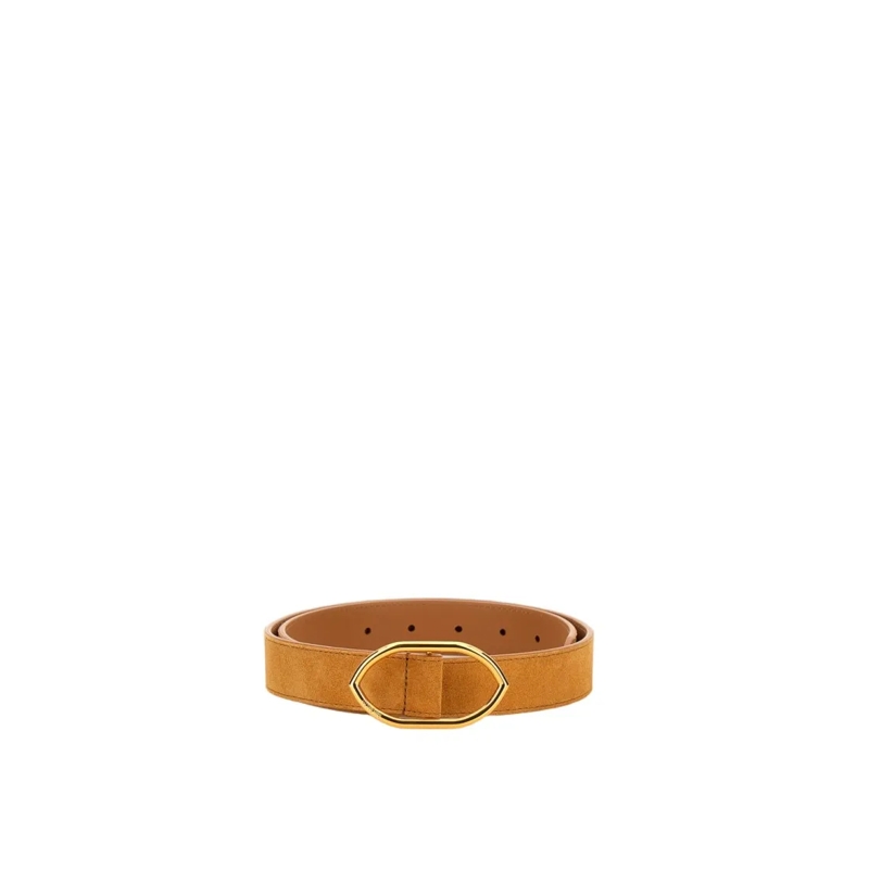 Jacquemus Ceinture Classic Brown Belt With Smooth Finish And Sleek Bu Brown
