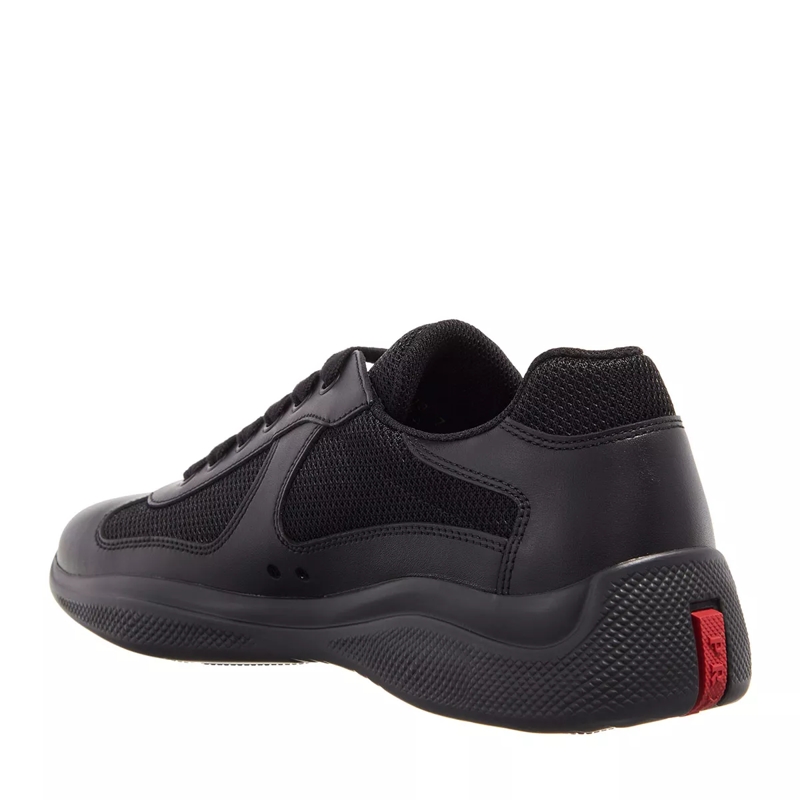 Prada Low-Top-Sneaker Shoes Leather Black