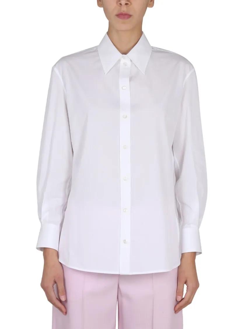 Thumbnail - Alexander McQueen - Poplin Shirt - Größe 44 - weiß