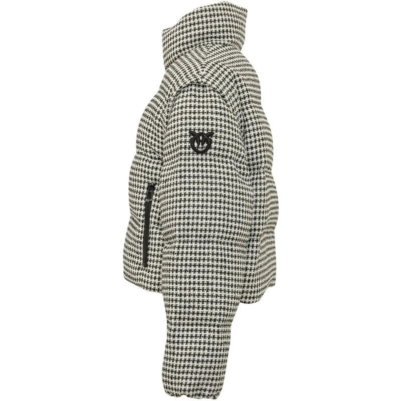Pinko Daunenjacke Piumino Daboecia a Pied de Poule mehrfarbig(Image 3)