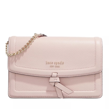 Kate Spade New York Knott Pebbled Leather Flap Crossbody Mochi