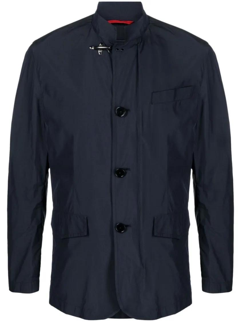 Fay - Navy Blue Urban Jacket - Größe M - blau