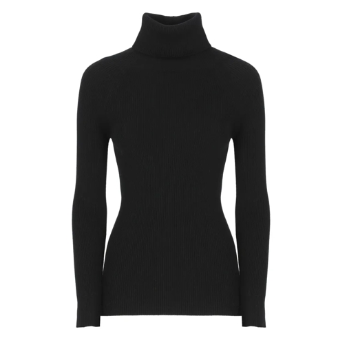 Junya Watanabe Pull à col roulé Wool Sweater Black