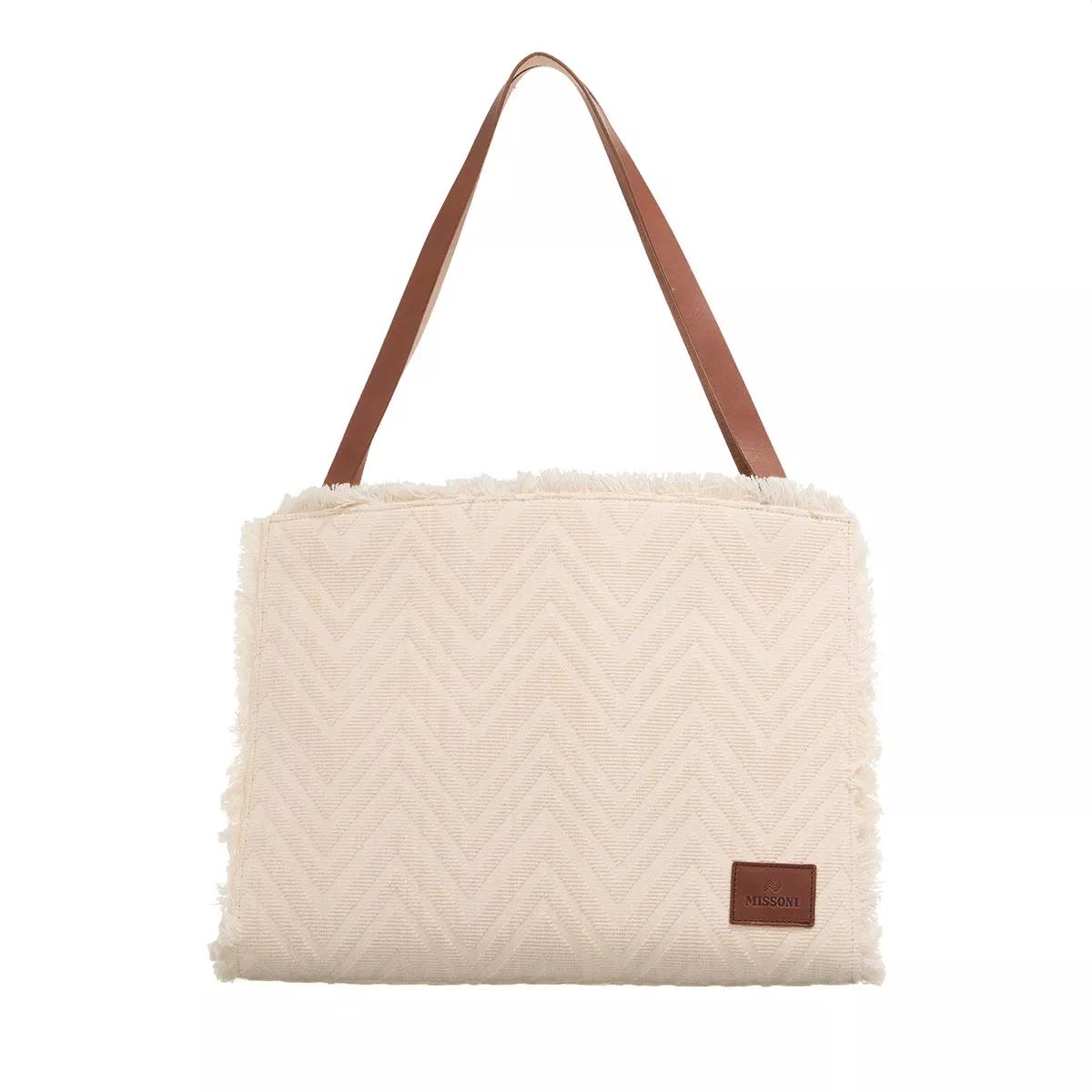 Missoni Tote - MI10006D Tote Medium - Gr. unisize - in Creme - für Damen