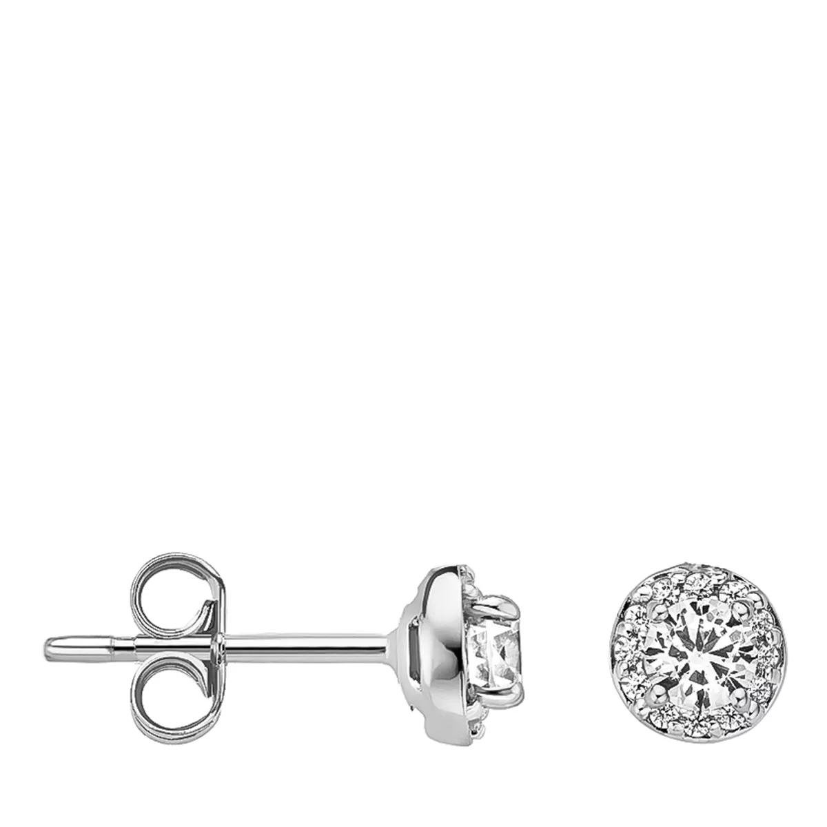 Blush Earrings 7132WZI Gold (14k) with Zirconia White Gold Ohrstecker