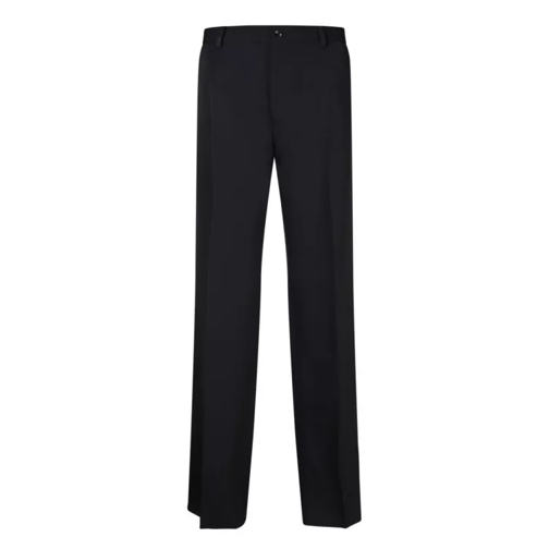 Dolce&Gabbana Tailored-Cut Trousers Black Hosen