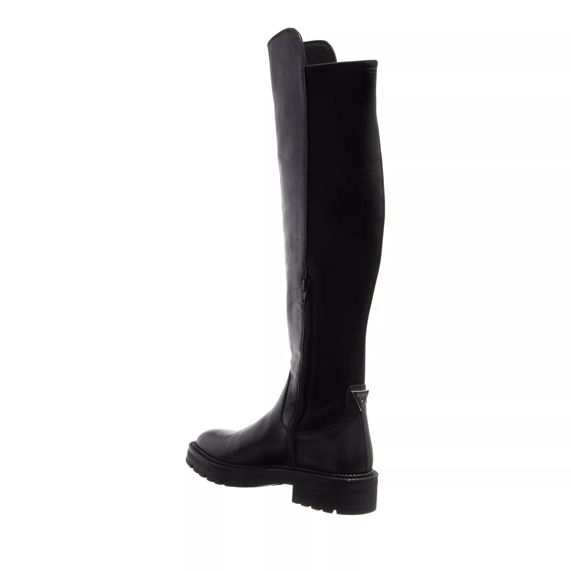 Guess Carmen Carry Over Black Overknee Boot