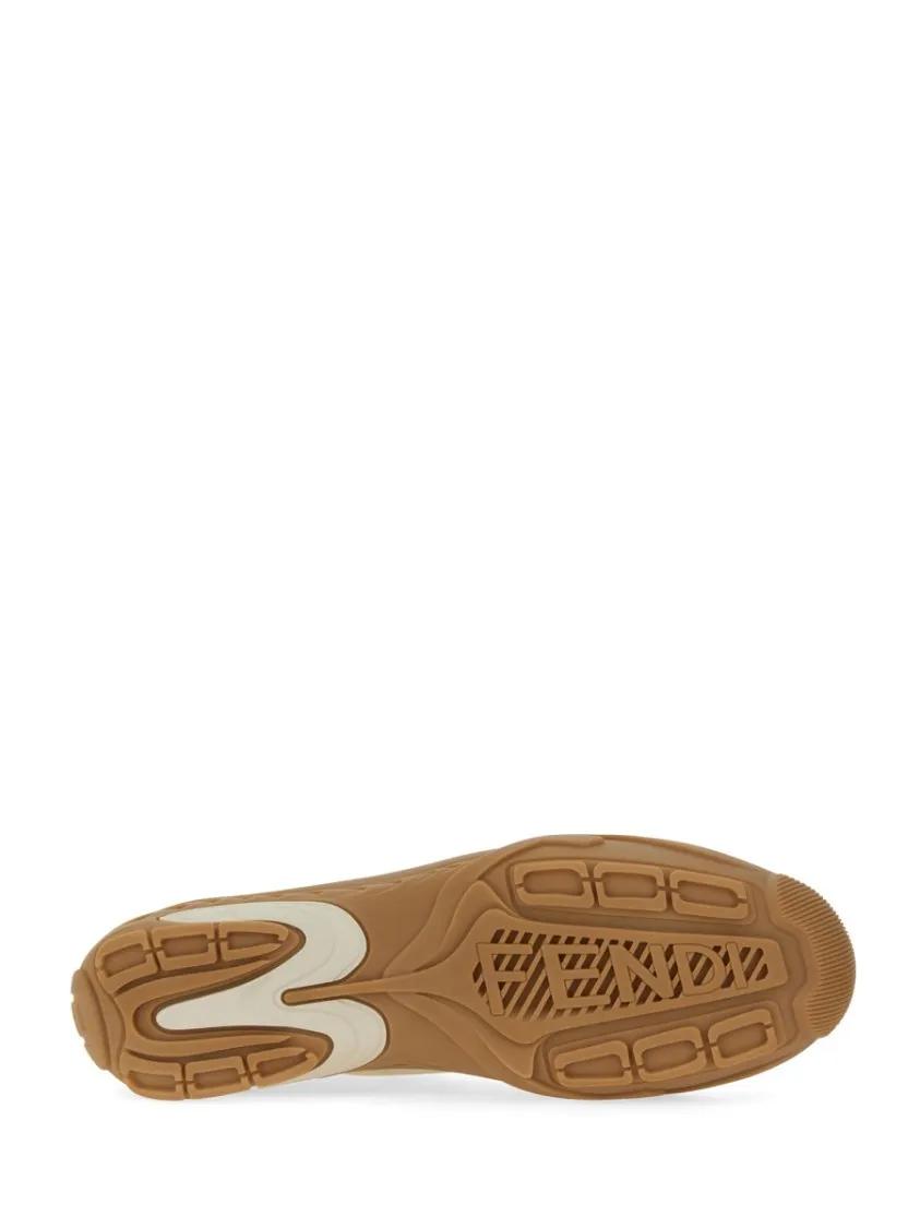 Thumbnail - Fendi Low-Top Sneaker - Lab Sneaker - Gr. 7 - in Weiß - für Damen