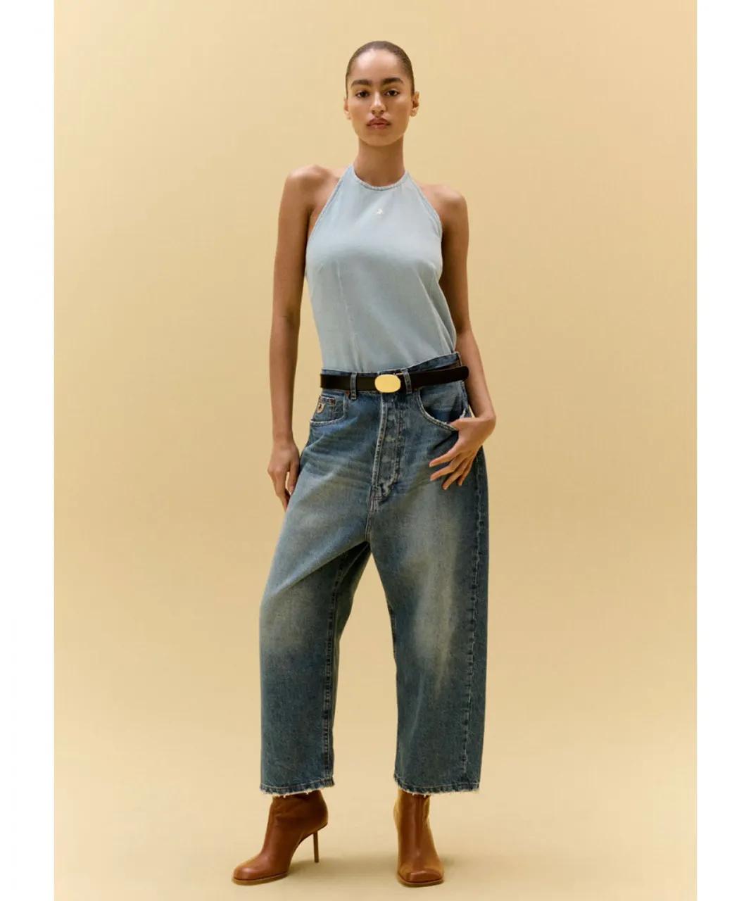 Thumbnail - LOIS JEANS - LOIS Highwaisted Jeans im Used-Look - Größe 32 - multi