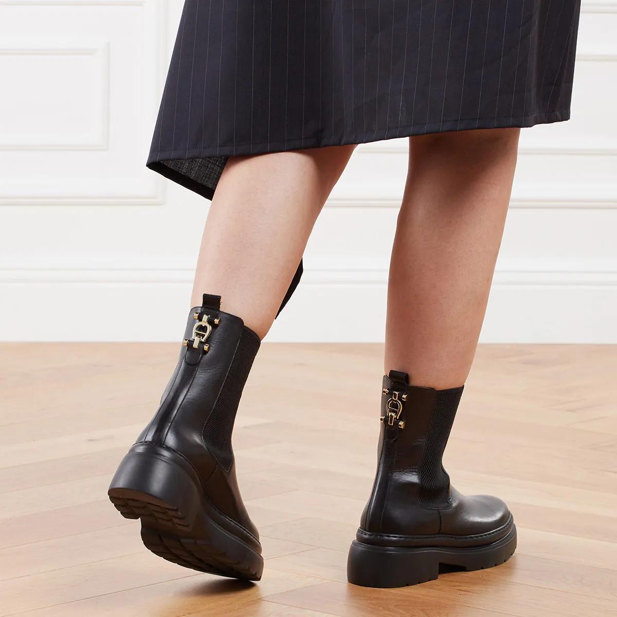 AIGNER Aila Black Stiefeletten
