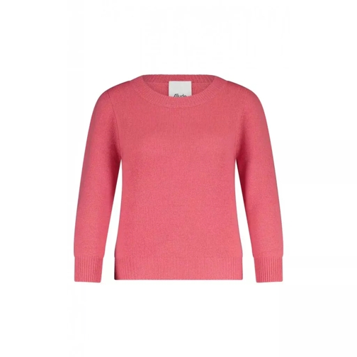 Allude Pullover aus Woll-Kaschmir-Mix Rosa 