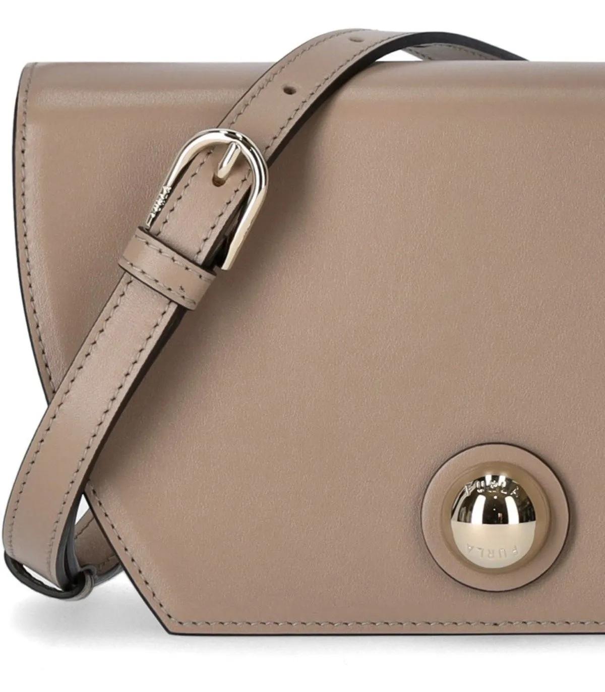 Furla Hobo bags Sfera Mini Greige Handbag in beige