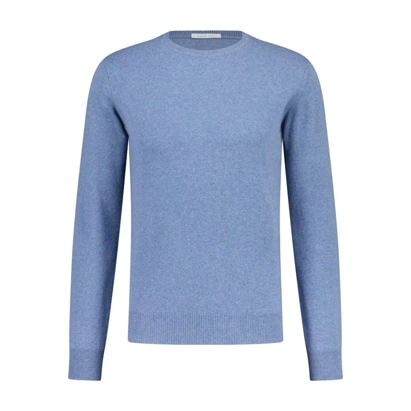 Simon Gray  Pullover aus Kaschmir Hellblau