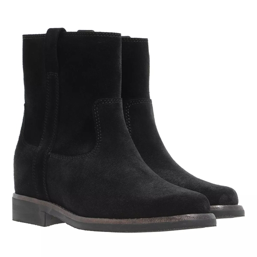 Isabel Marant Susee Ankle Boots Suede Black Stiefelette