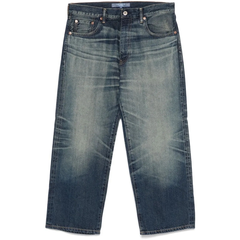 Junya Watanabe Jeans mit geradem Bein Jeans Blue blau